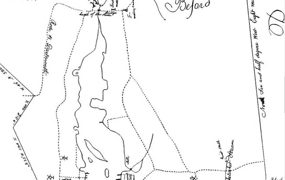 1795 Map of New BEdford - Mid Section - www.WhalingCity.net