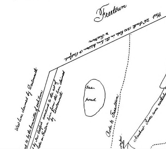 1795 Map of New Bedford North West SEction - www.WhalingCity.net