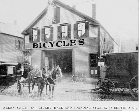 Allen Smith Jr. Boarding Stable - 1897 New Bedford, Ma. www.WhalingCity.net