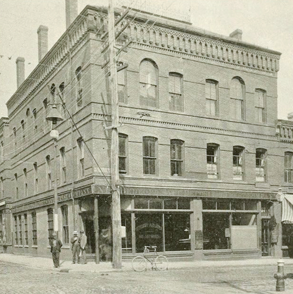 New Bedford Safe Deposit nd Trust - 1897 photograph - www.WhalingCity.net