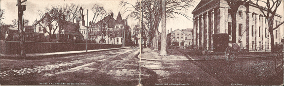 1907 - 1906 New Bedford City Hall and YMCA - www.WhalingCity.net