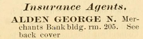 George N. ALden Insurance - www.whalingCity.net