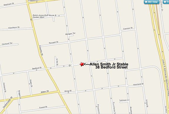 map 38 Bedford Street New Bedford - www.WhalingCity.net