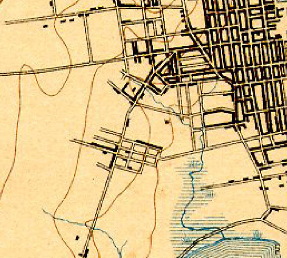 New Bedfod Mills Stream in 1893 - www.whalingcity.net