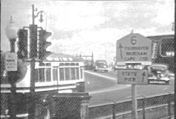 New Bedford - Fairhaven Bridge Onramp - 1940's - www.WhalingCity.net