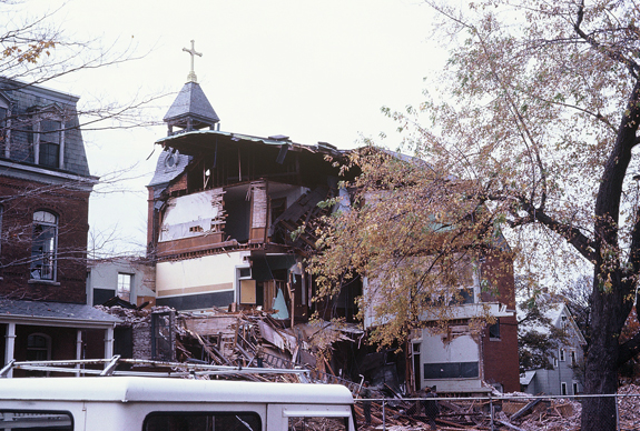 Sacred Heart School New Bedford Demolition 2 - www.WhalingCity.net